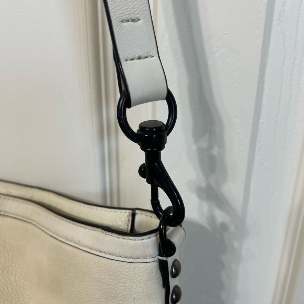 Rebecca Minkoff White Shoulder Bag with Adjustable Strap - Picture 12 of 12
